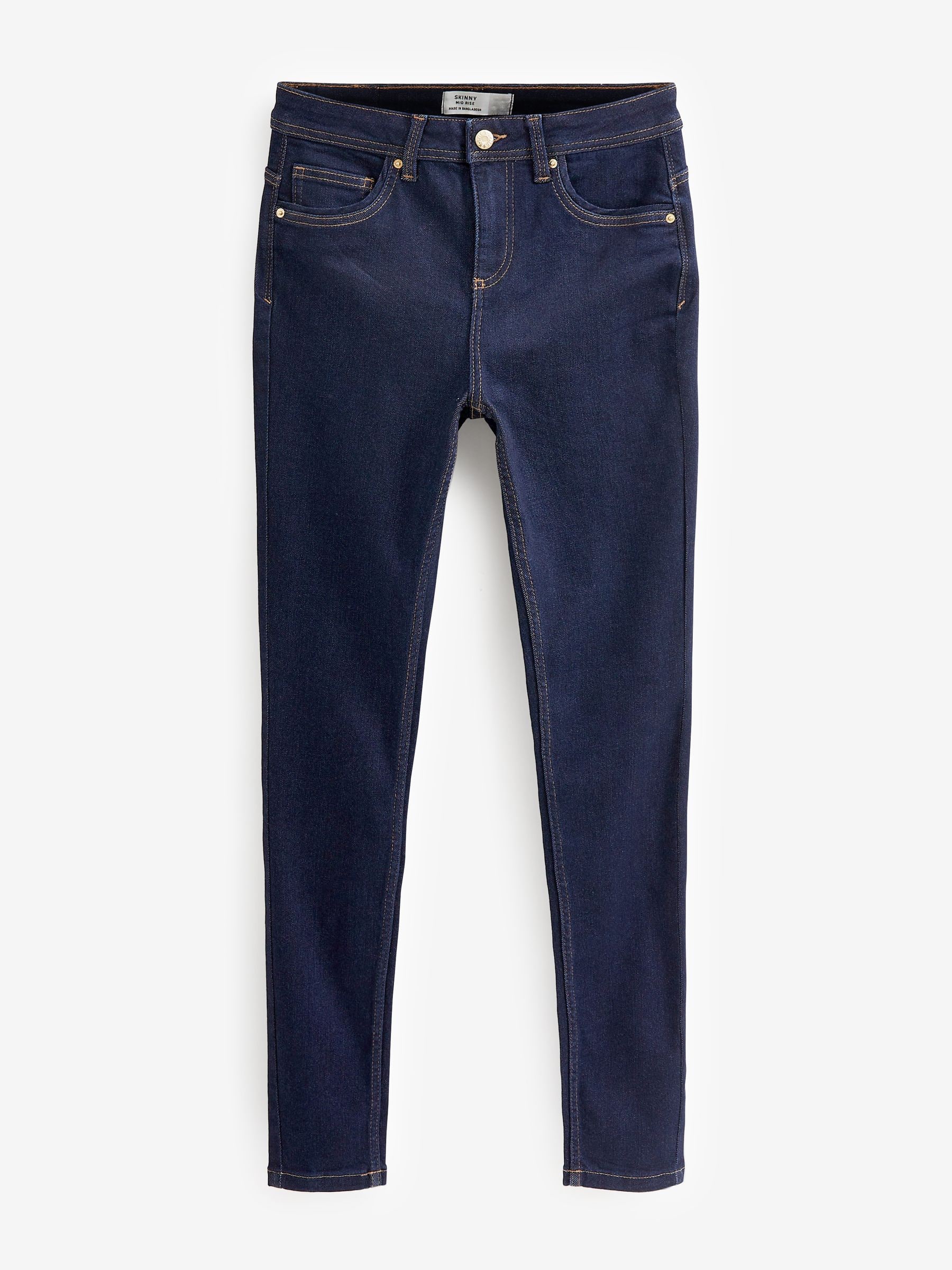 Blauw met wassing - Superzachte skinny jeans