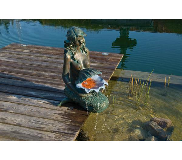 Ubbink Polyresin-Gartenbrunnen Oslo, 34 x 46 x