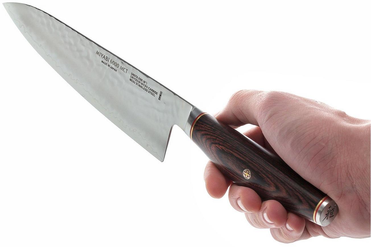 Miyabi 6000MCT Gyutoh, 20cm, 34073-201 by Zwilling