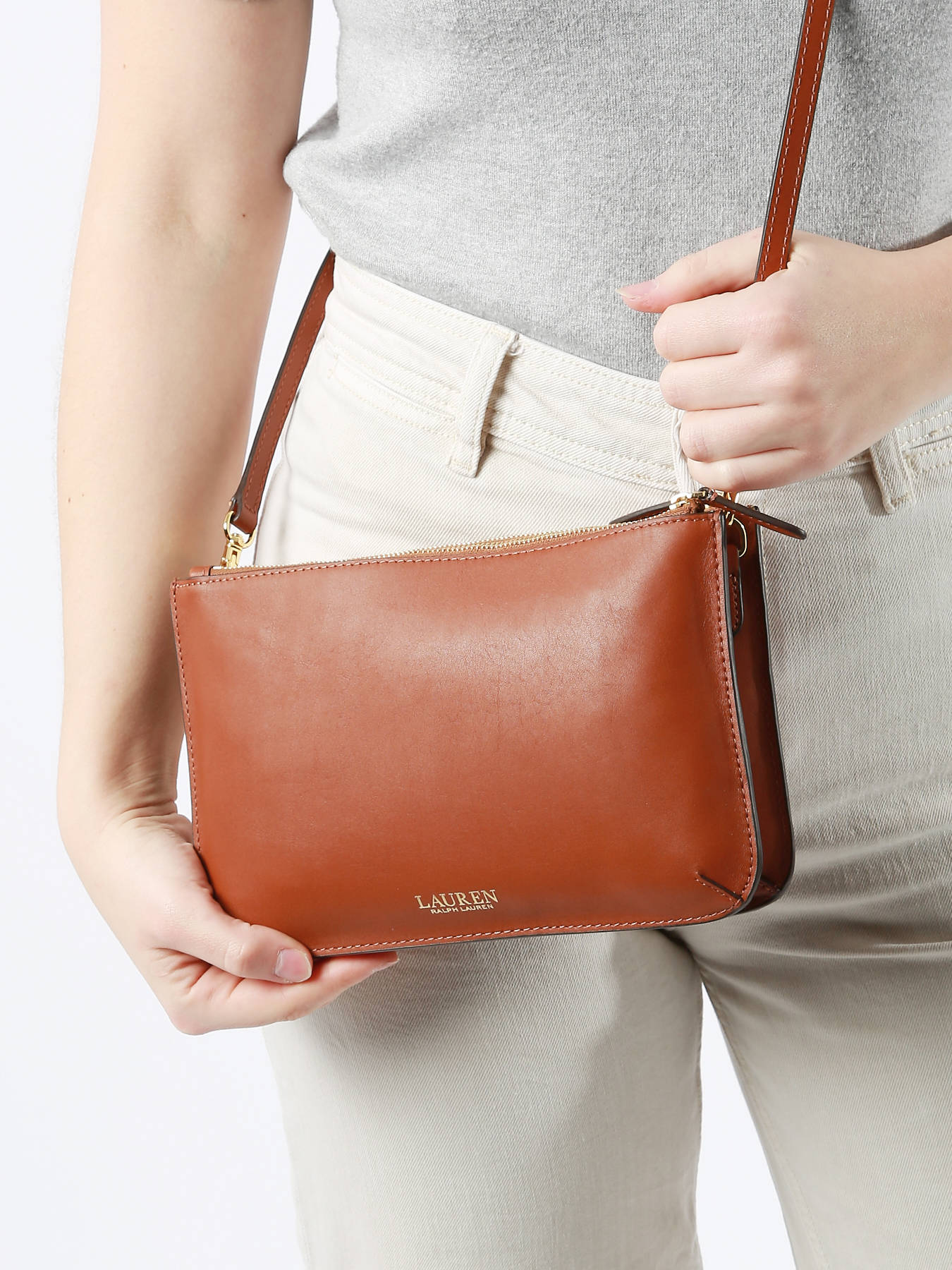 Sac bandoulire Landyn cuir LAUREN RALPH LAUREN