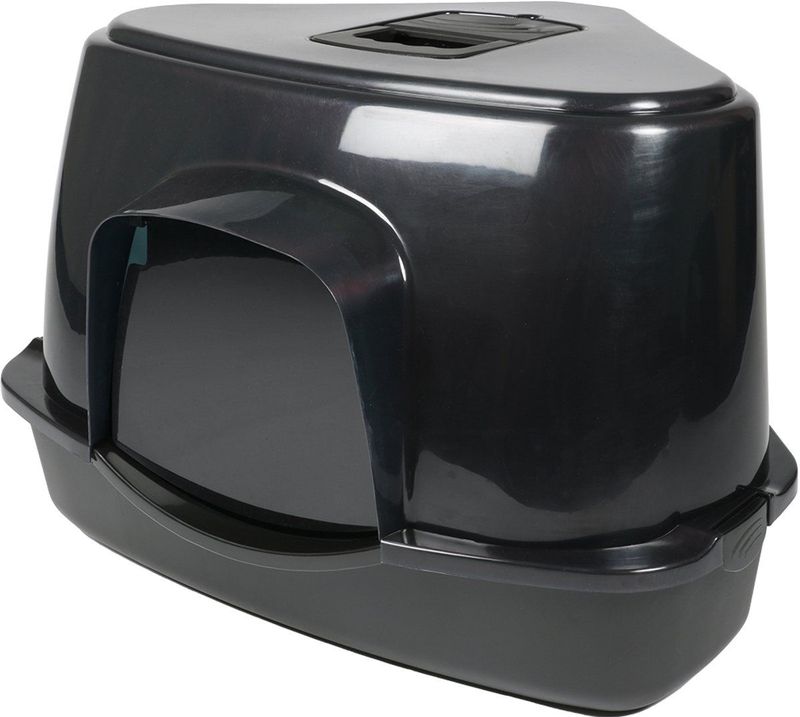 Cat house prism 70 gt zen series black 56x70x46cm