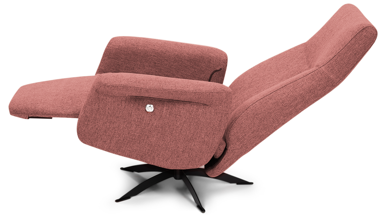 Relaxstoel Lounger B76 x D80 x H111 cm