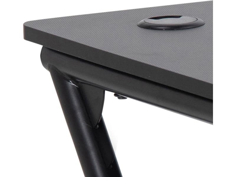 AC Design Tisch Trooper, Carbon Schwarz Gaming Tisch
