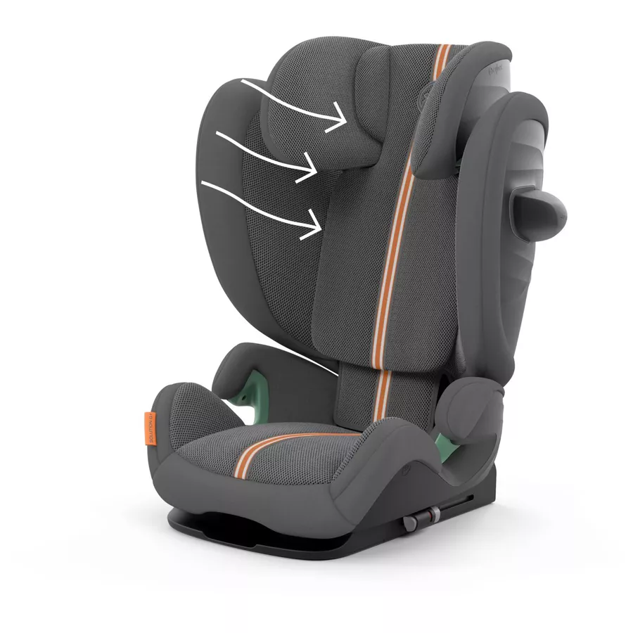 cybex GOLD Kindersitz Solution G i-fix  Lava Grey Plus