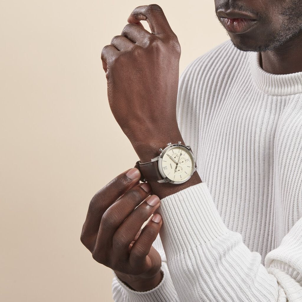 Montre Fossil Neutra Chrono Beige