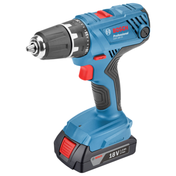 Bosch professional accuschroefmachine GSR 18V-21, 2x 1,5Ah accu & 63 Accessoires in special AC Case
