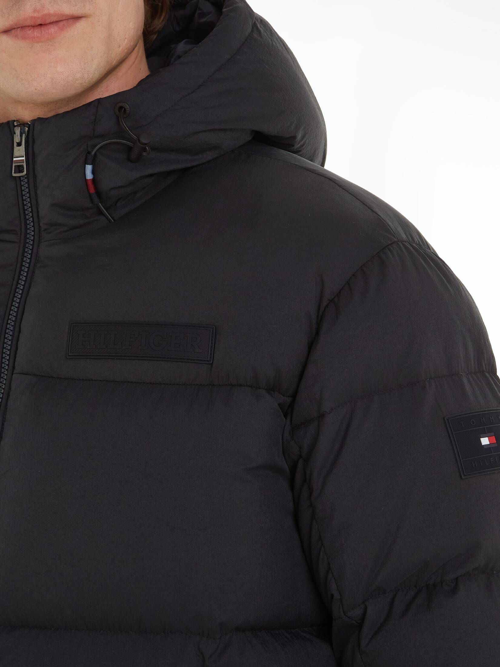 Tommy Hilfiger| Herren Daunenjacke mit Kapuze NEW YORK PUFFER Regular Fit