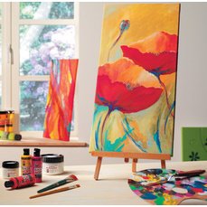 Kit de peinture acrylique, 18 x 12 ml, assorti