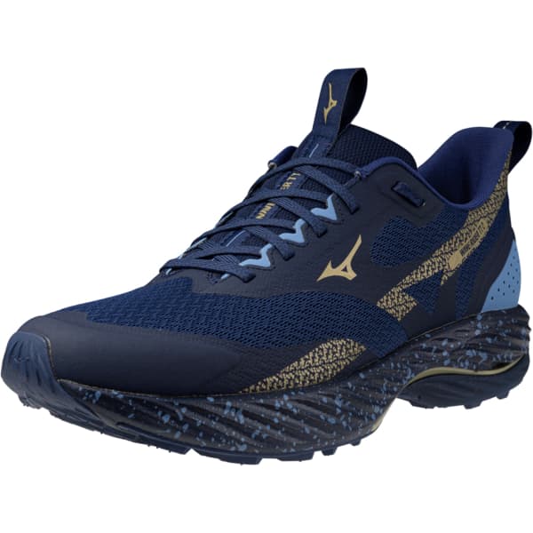 Chaussure trail MIZUNO WAVE RIDER TT 2 ESTATE BLUE/GOLDEN HALO/PARISIAN BLUE