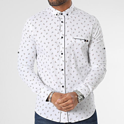Chemise Manches Longues Blanc