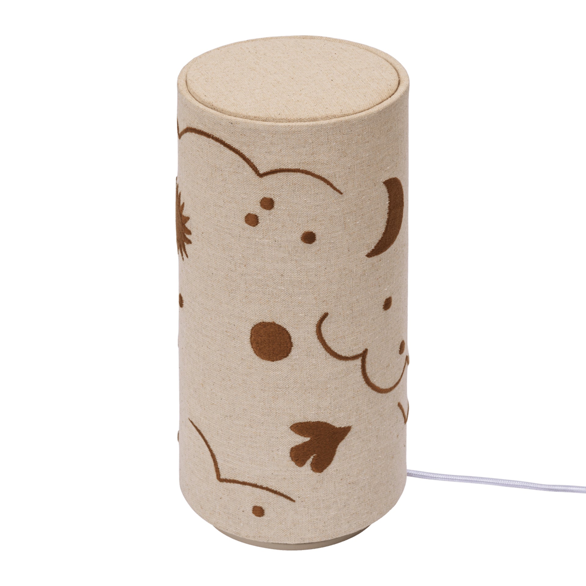 Ferm Living Skye Tafellamp - Natural / Bronze