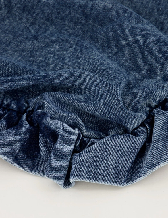 My Jewellery Denim shopper met ruffles MJ12446