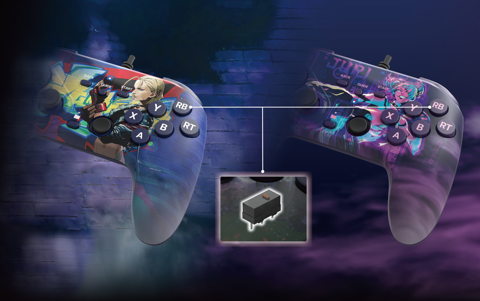 Fighting Commander OCTA for PC - Street Fighter - Juri