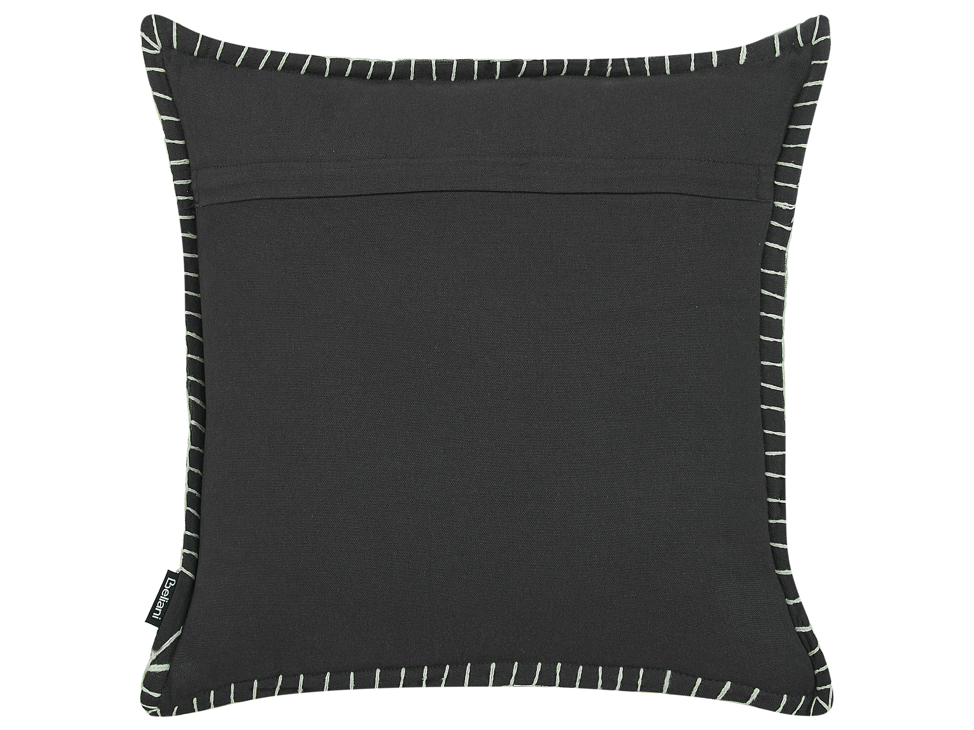 Set van 2 sierkussens MELUR 45 x 45 cm Grijs effen