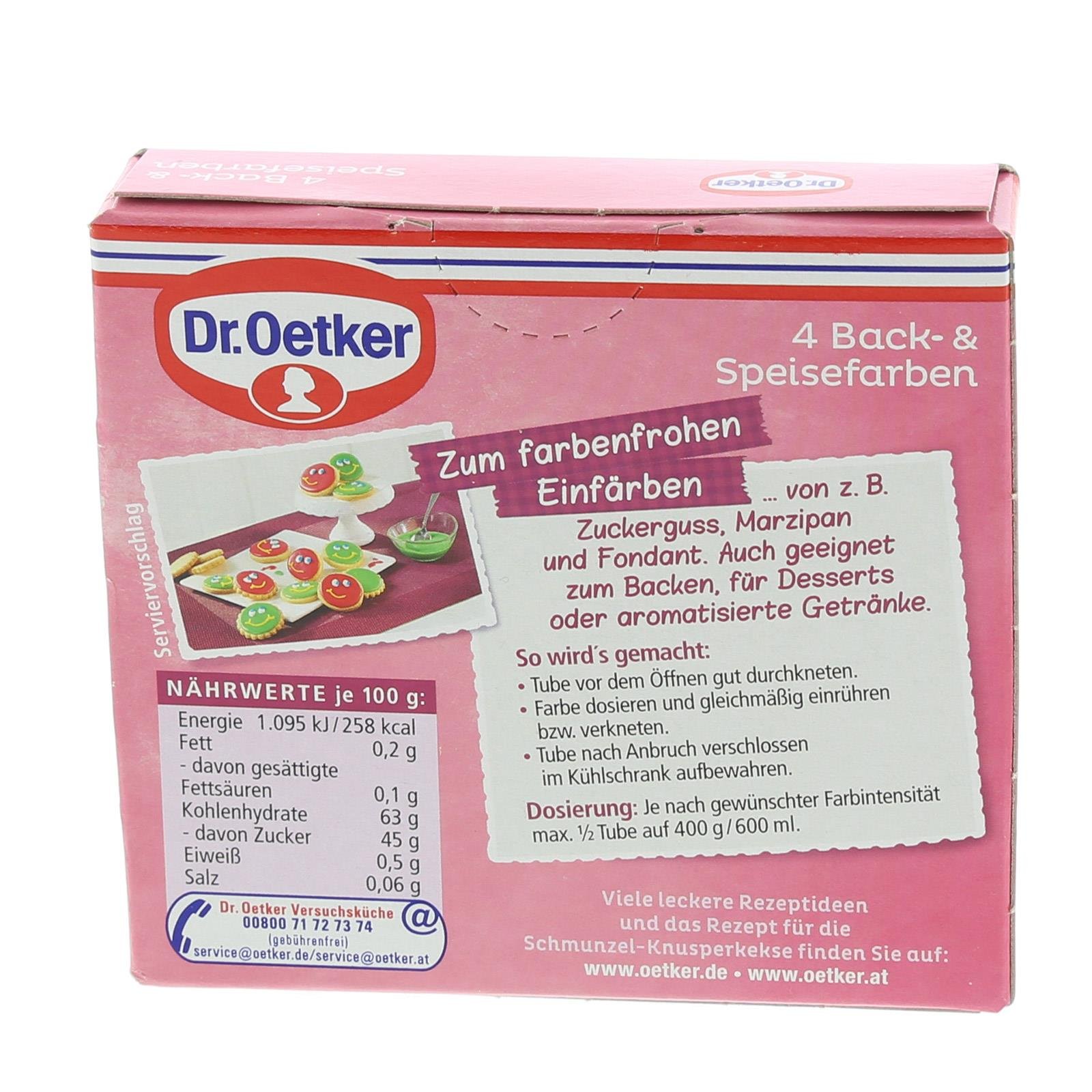 Dr. Oetker Back- und Speisefarben
