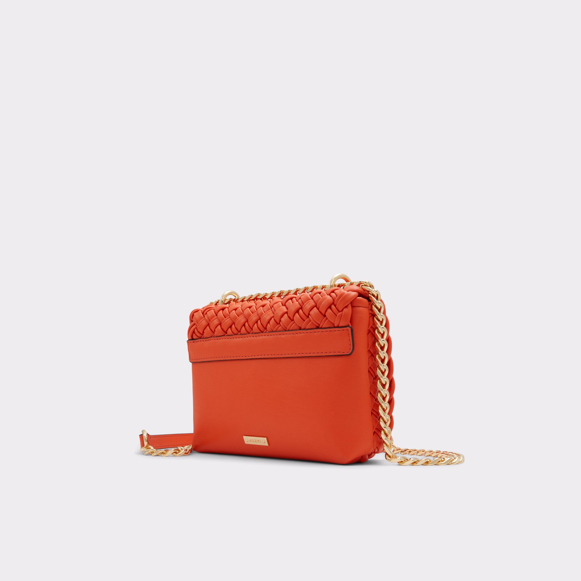 Rattanii Dark Orange Women Crossbody Bags