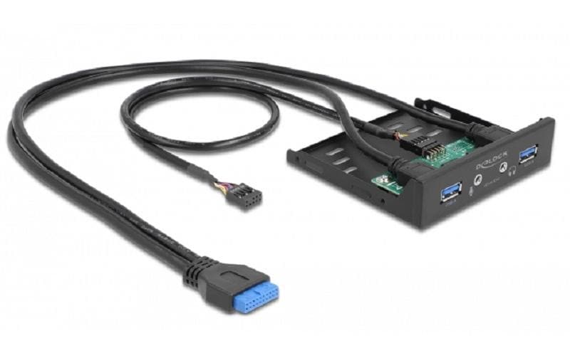 Front Panel 64150 2x USBFront-Panel mit zwei USB-3.0- und zwei 3.5mm Klinkenbuchsen