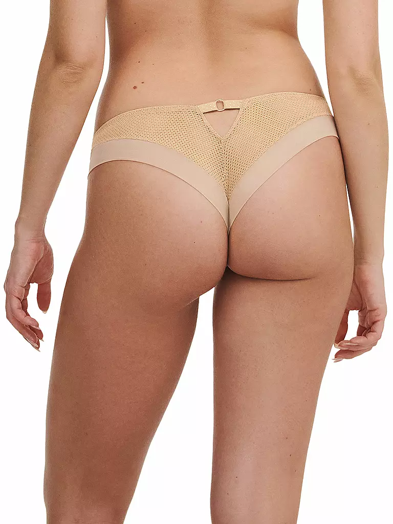 CHANTELLE String FLEURS SIGNATURE toffee sequins camel