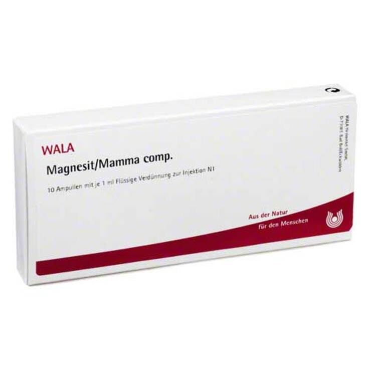 Magnesit / Mamma comp. Ampullen, 10X1 ml