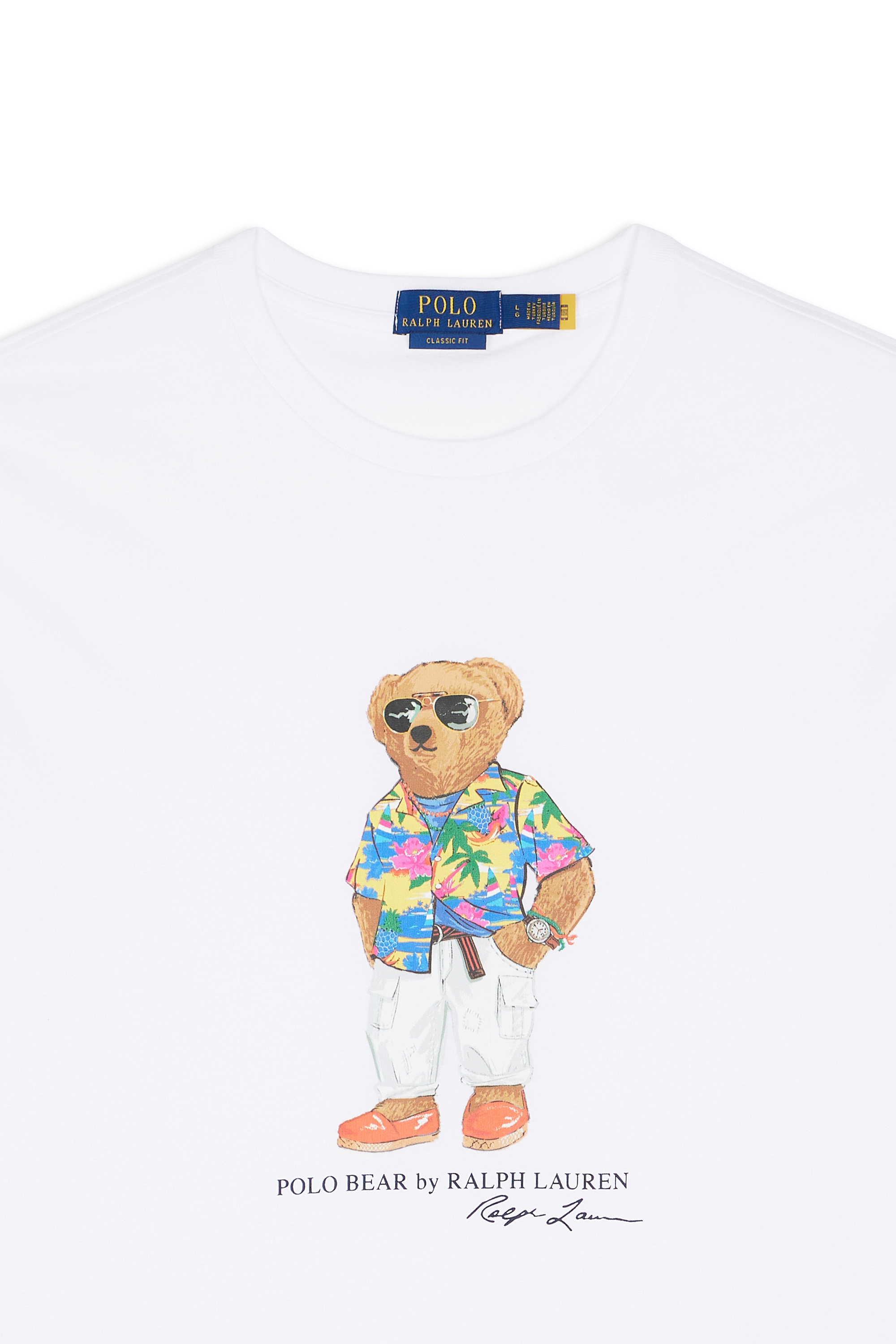POLO RALPH LAUREN T-shirt JERSEY Blanc