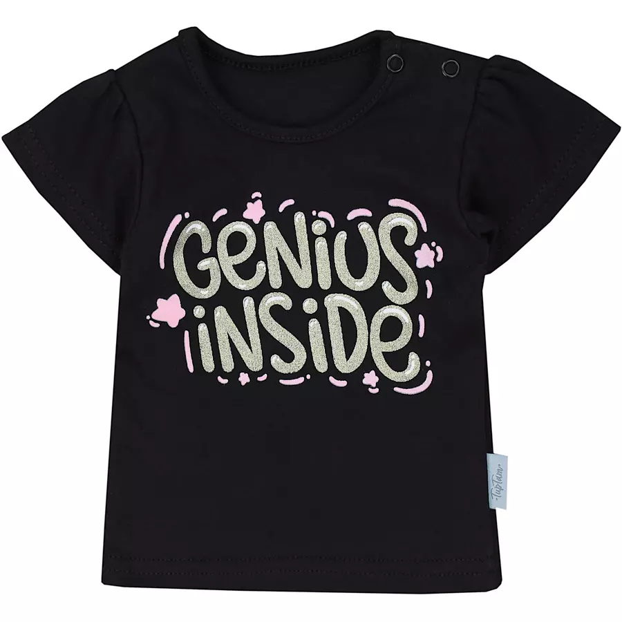 TupTam Baby Mädchen Kurzarm T-Shirt 5er Set graurosa