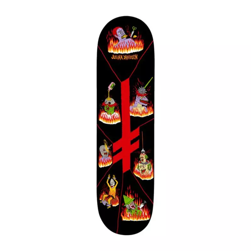 Plateau skate DEATHWISH SKATEBOARDS Blasphemy Ju 8.5