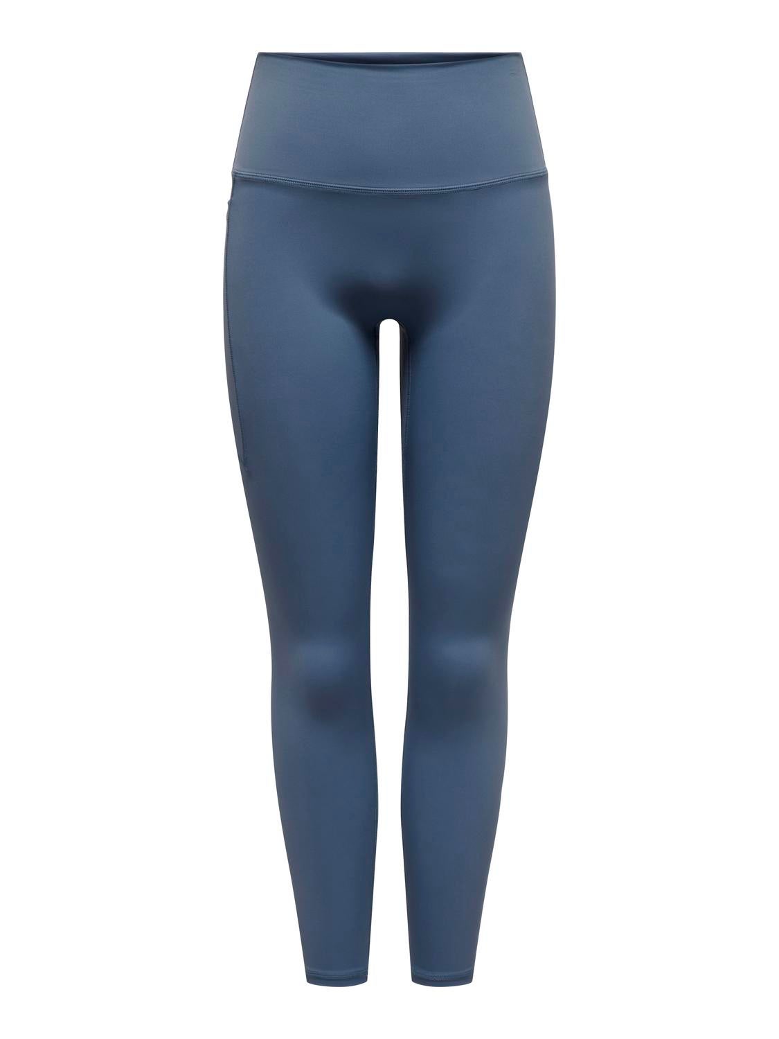 ONPJAM-3-SANA Super-High Waist Enger Schnitt Sportleggings Vintage Indigo