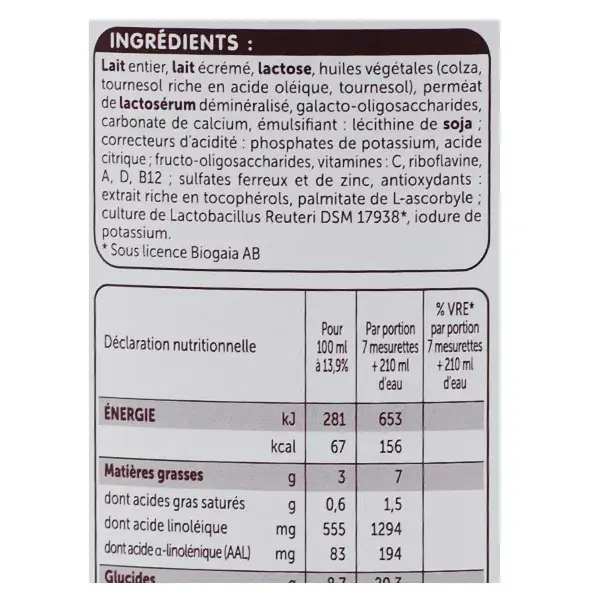 Guigoz GuigozGest Leite de Crescimento 3ª Fase 800g
