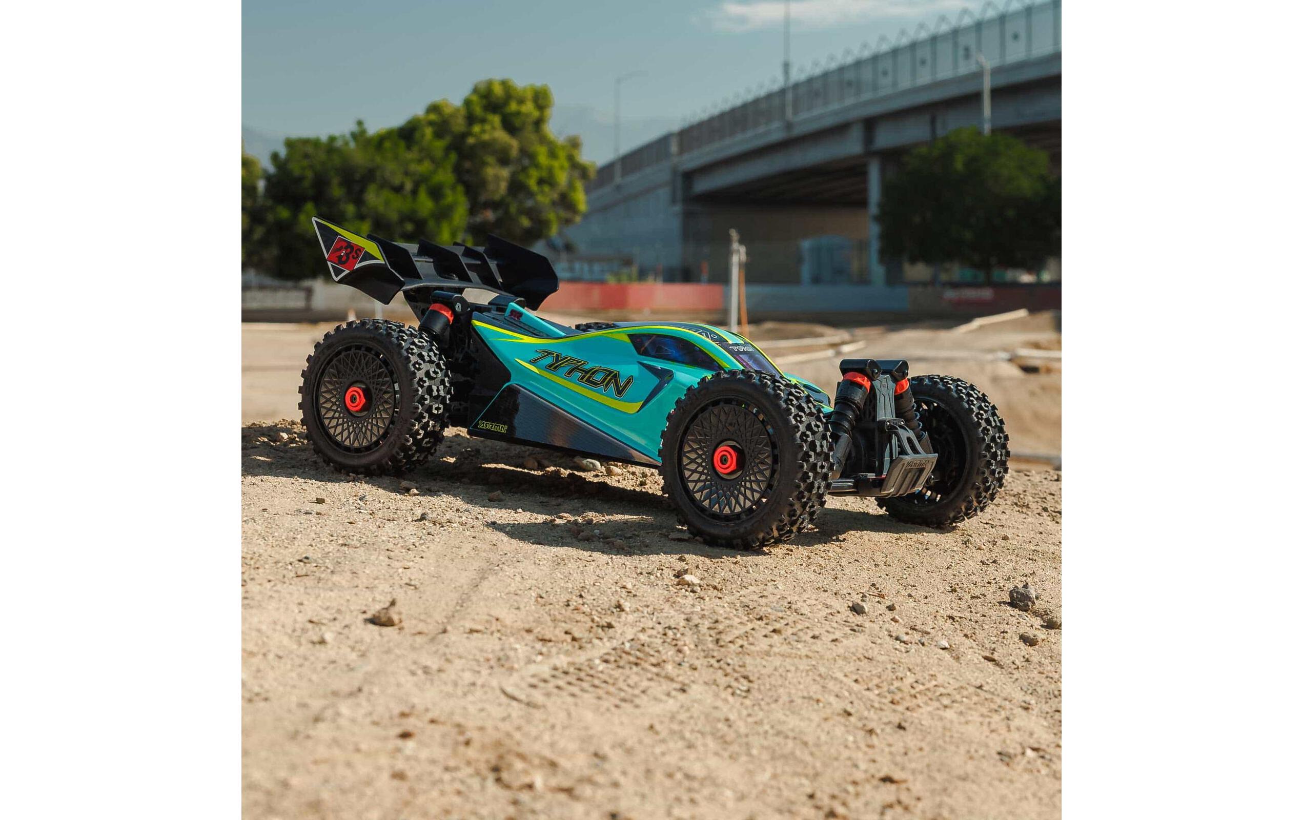 Buggy TYPHON BLX 223S Grün ARTR, 1:8<br>Off-Road Buggy mit Brushless Motor