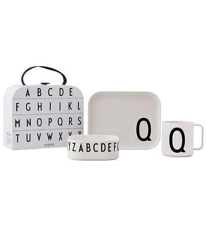 Design Letters Spises?t - Tritan - 3 dele - Classics In A Suitca