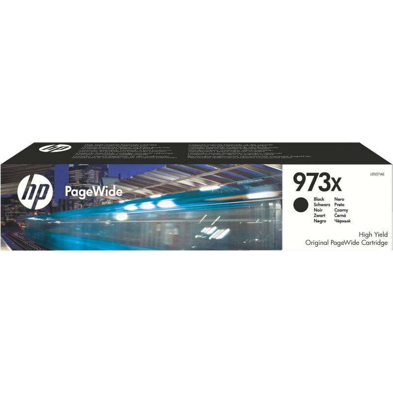 HP 973X cartouche noire haute capacité pour imprimante jet d'encre