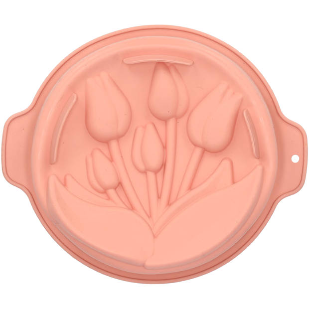 Blokker Soft Shades taart bakvorm tulp - Ø28cm