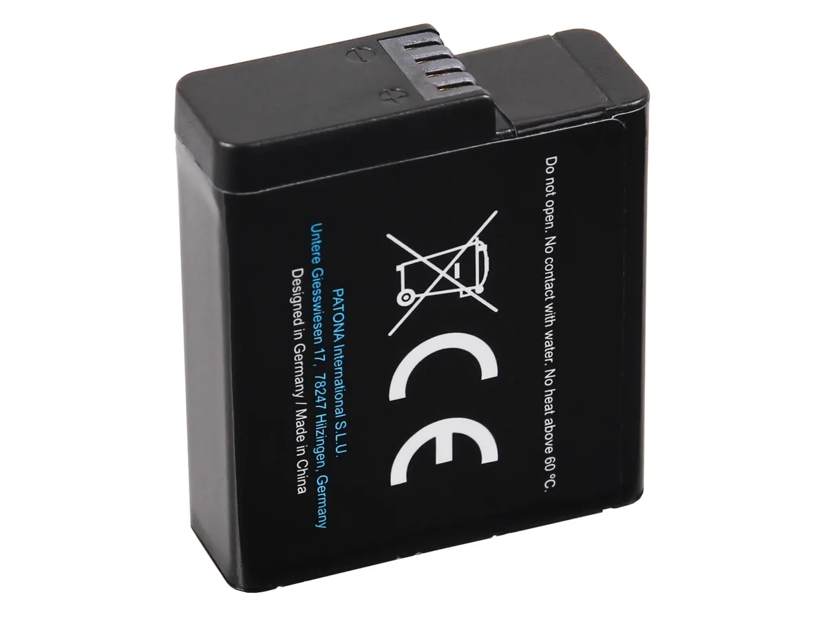 Platinum GoPro Hero 8/76/5 Ersatz Akku Batterie 1250mAh (1332)