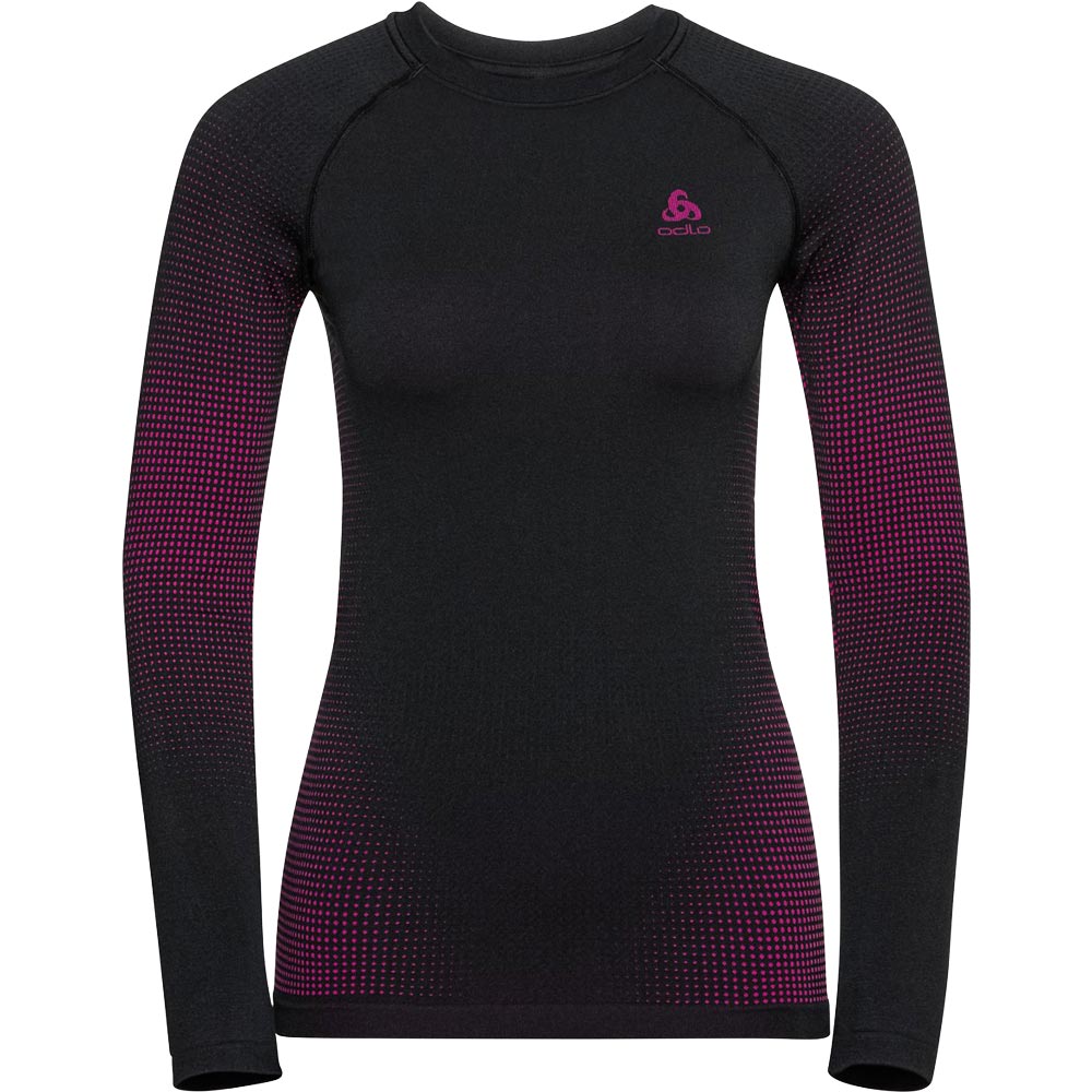Odlo Performance Warm Eco Baselayer Damen festival fuchsia