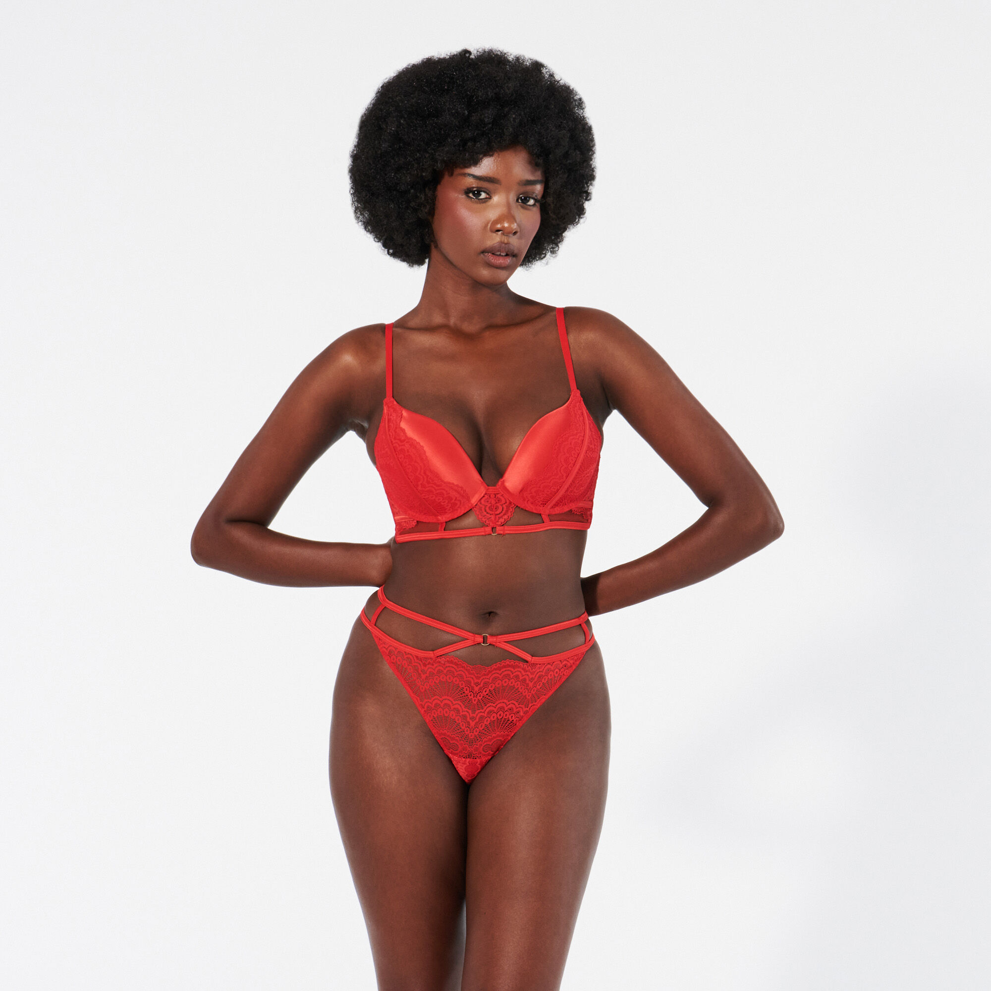 Soutien-gorge ultra push-up avec bijou