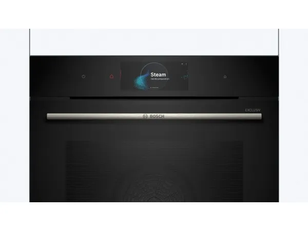 Bosch Serie 8 HSG738DB1, Medium, 71 L, 30 - 250 °C, Grill, Pizza, Hydrolytisk, Sort