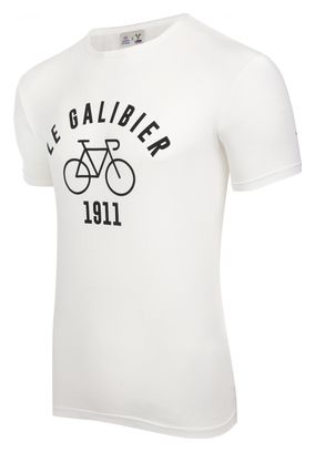 T-Shirt Manches Courtes LeBram & Sport d'Epoque Le Galibier Marshmallow / Blanc