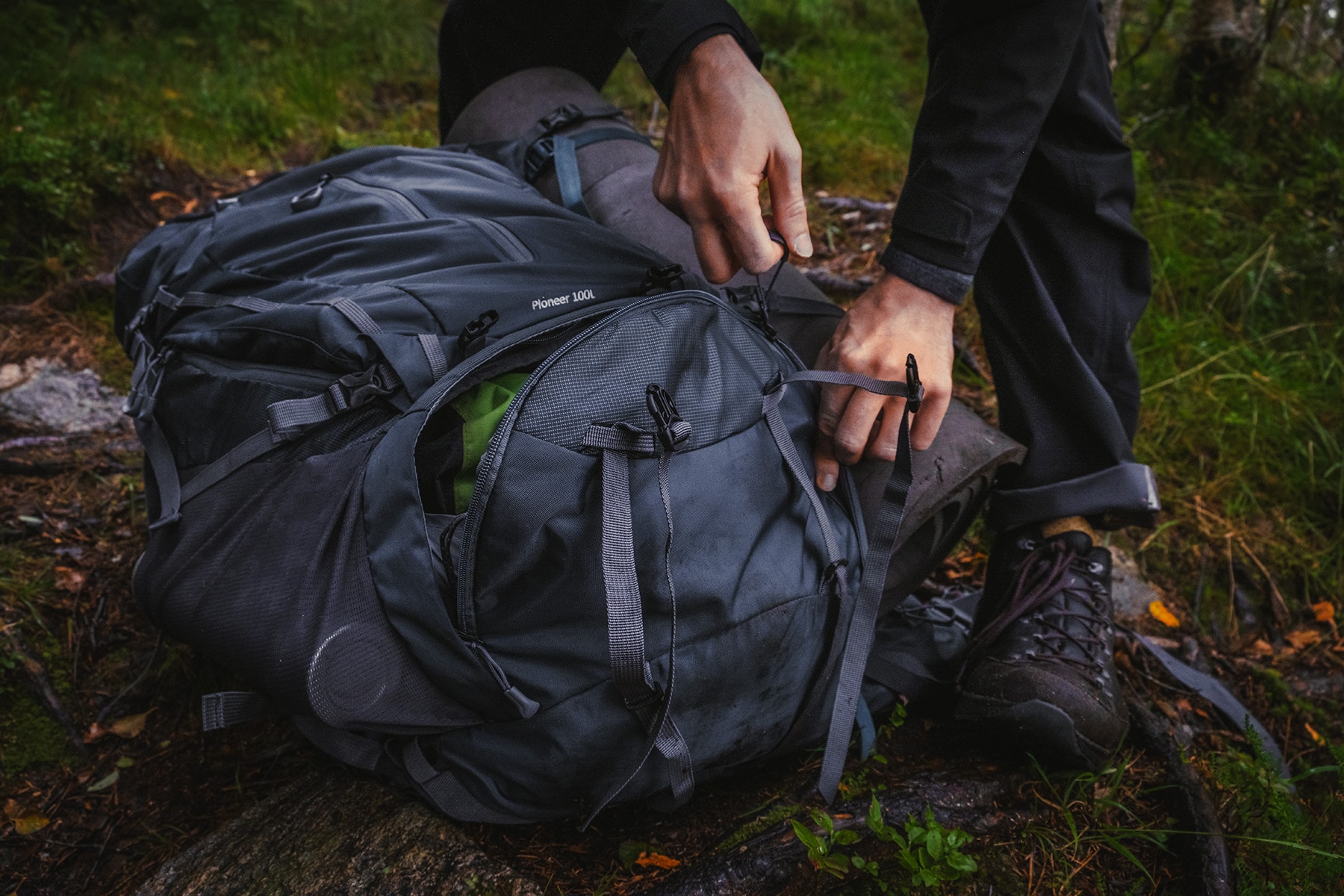Falkeberg Pioneer 100L<br>Langtursekk i høy kvalitet!