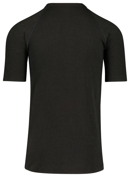 heren thermo t-shirt noir