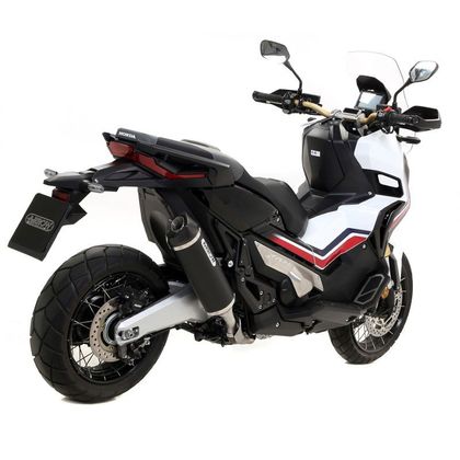Silencieux Arrow Alu Dark Race-tech embout carbone