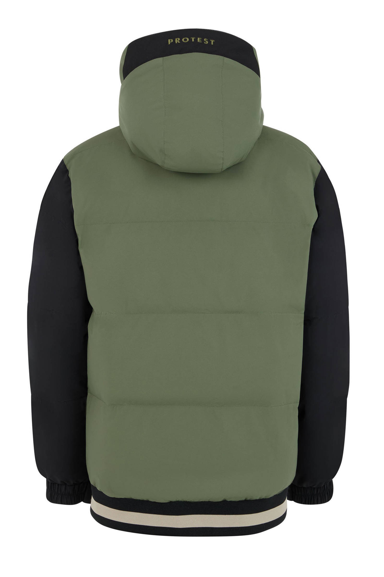Protest ski-jack PRTLARK JR groen/zwart