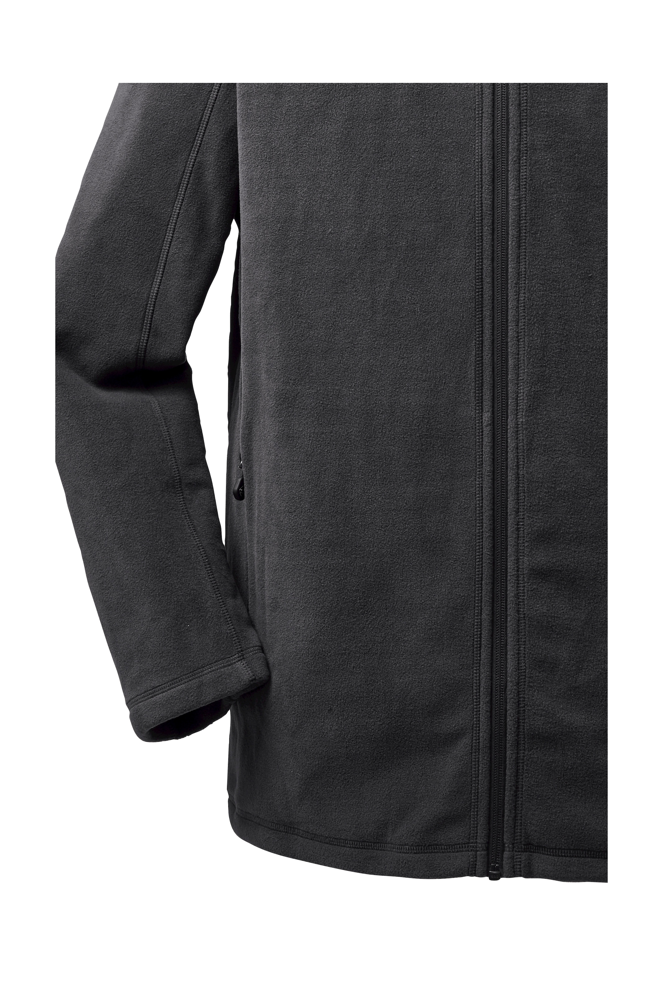 STOY Fleecejacke »STS 18 MN JCKT« Leichte Fleecejacke mit Stretch, Kinnschutz und Zipper-Taschen
