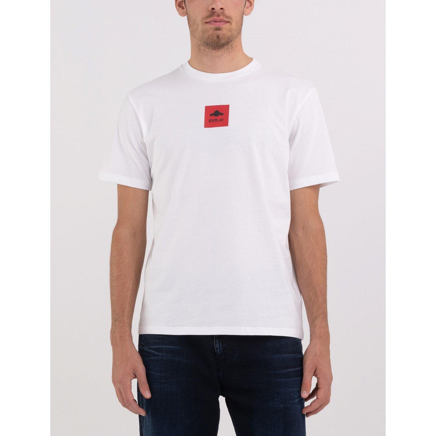 Replay Centre Logo T Shirt