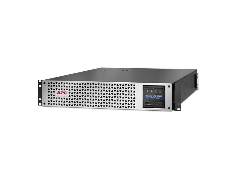 APC USV SMTL3000RMI2UC 3000 VA / 2700 W APC Smart-UPS Line Interactive 3000VA, Lithium-Ionen, Rack, 2HE, 230V, 8x IEC C13   1x IEC C19, SmartConnect SmartSlot, AVR, LCD