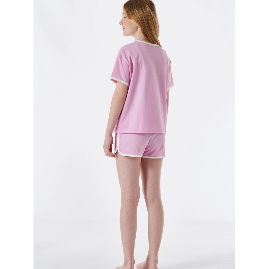 Schiesser Pyjama Organic Cotton rosa