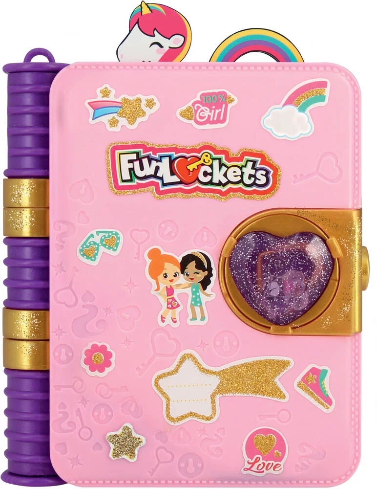 FUNLOCKETS - MON JOURNAL A SECRETS EDITION PAILLETEE