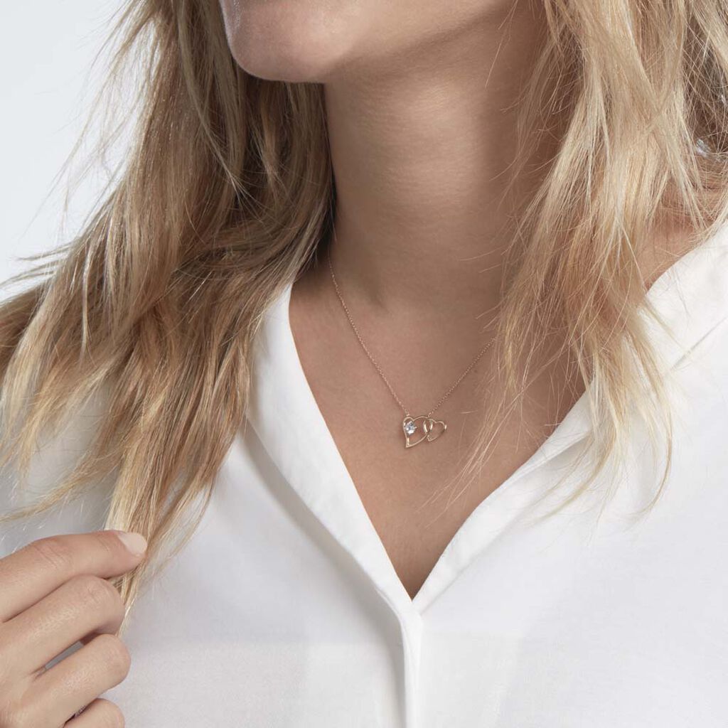 Collier Or Jaune Shiela Oxyde Central