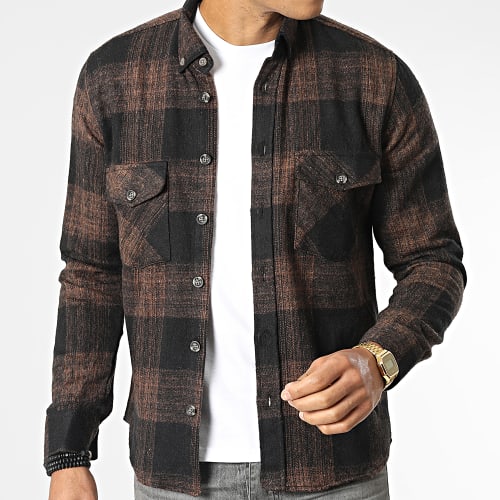 Surchemise Carreaux Y-2241 Marron
