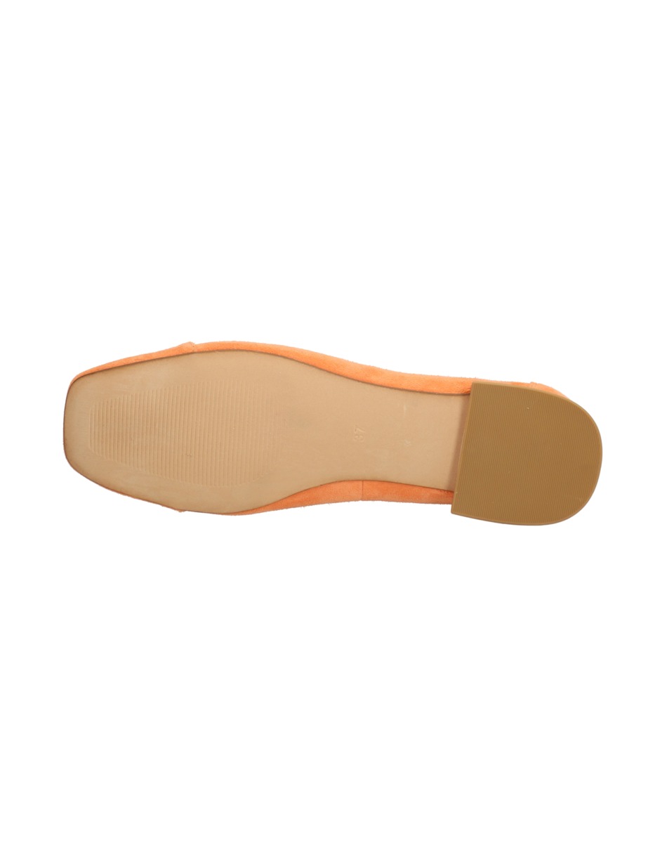 Veloursleder Ballerina