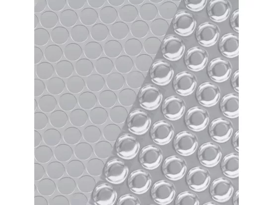 Couverture de piscine Argenté 488 cm PE